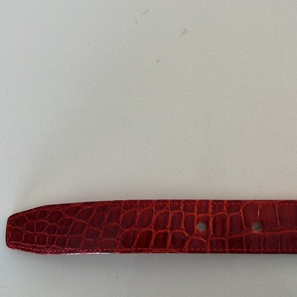 Alligator Roman Studs Gold Hardware  1" wide - Picture 10 of 16